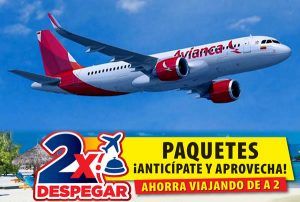 PAQUETES 2x1 EN DESPEGAR 1